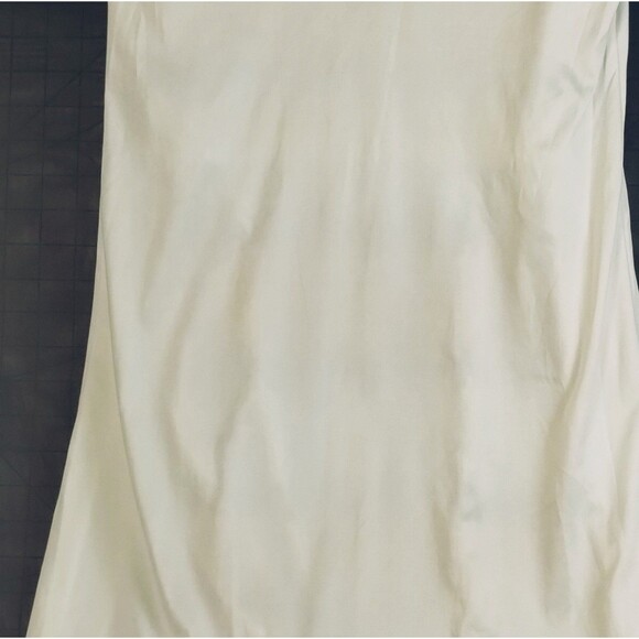 Silver Gold Sequin Festival Dress Size M Tulle Elastic Waist Cap Sleeve Whimsy - Picture 10 of 11